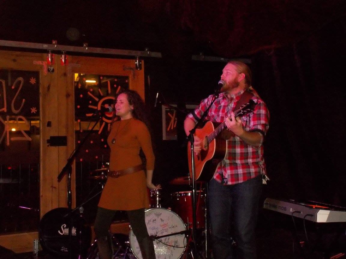 Tyler and Joelle performing
